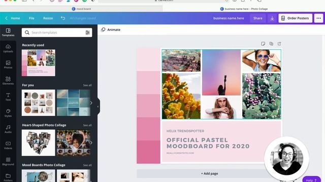 How To Create a Mood Board In Canva FAST смотреть онлайн