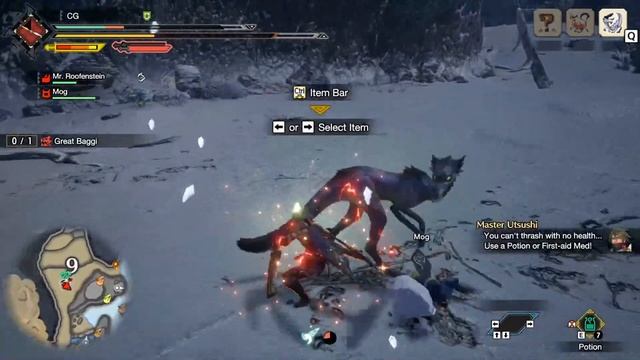 First Great Baggi Kill! Dual Blades Vs Great Baggi! ! PC Gameplay! - Monster Hunter Rise