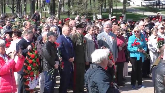 Памятная дата- Сибирякам отстоявших Москву в 1941 году, Снегири 29 04 2019 г смотреть онлайн