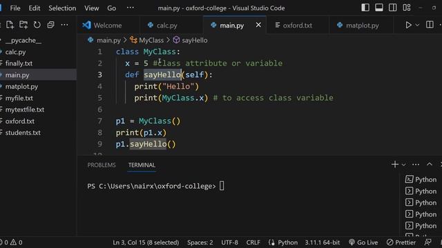 #14 - Classes and Objects in Python смотреть онлайн