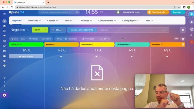 Como criar um funil no Bitrix24 смотреть онлайн