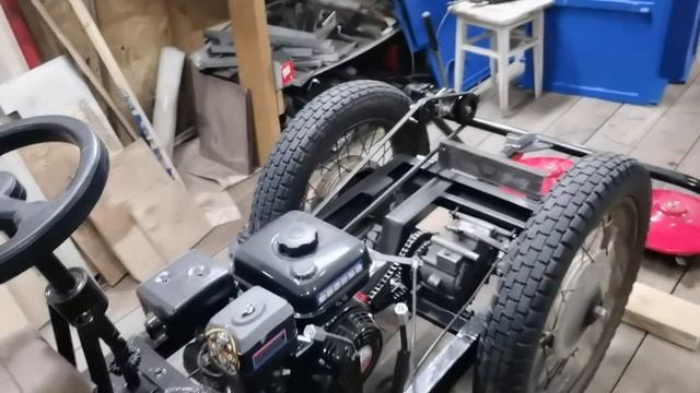 Мототачка-сенокосилка. Первый тест, примерка смотреть онлайн