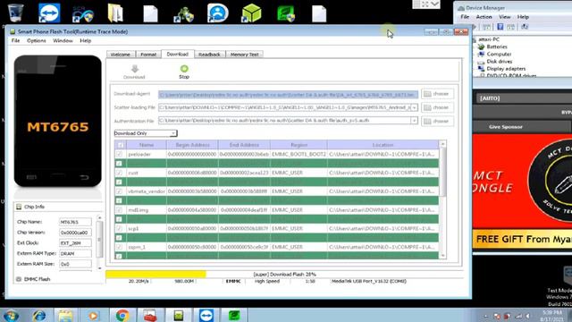Xiaomi Redmi 9C Flashing Auth Bypass Hang On Logo Fix By Sp Flash Tool 100% Working