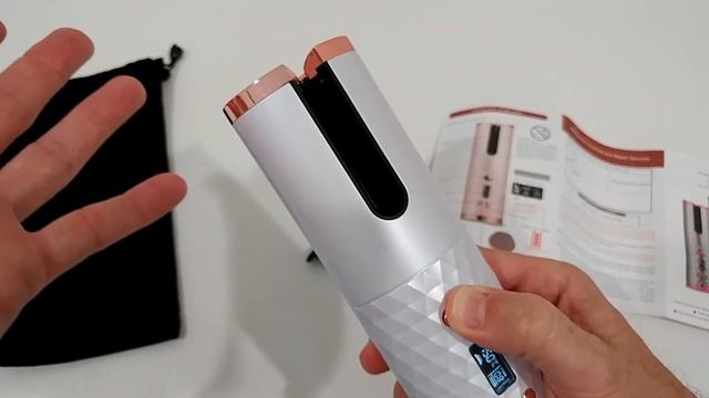 Kecomer SL-886 Hair Curler Automatic Cordless Curling Iron FULL REVIEW смотреть онлайн