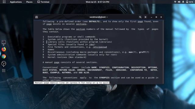 Linux Fundamentals Part 01 - man pages смотреть онлайн