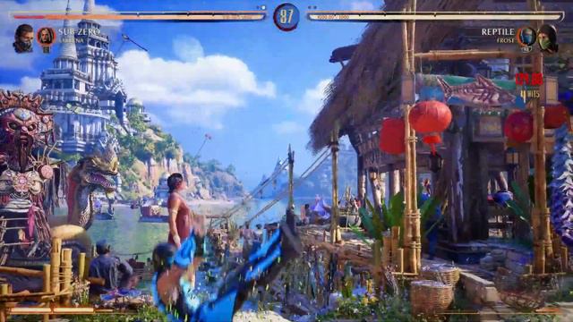 Mortal Kombat 1 - Classic UMK3 Sub-Zero Ninja Skin Gameplay!! (MOD)