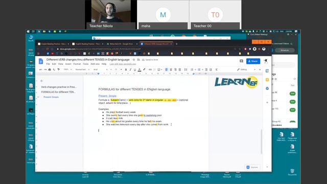 Live Class - Different Tenses in English смотреть онлайн