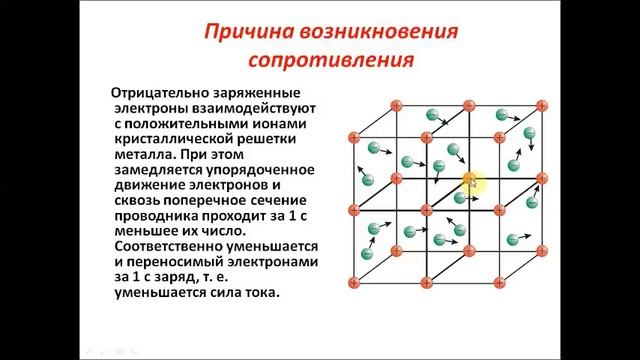 Электрическое сопротивление. Физика 7 класс смотреть онлайн
