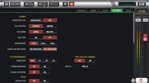 Настройка AUX выходов SoundCraft UI12 UI16 UI24r