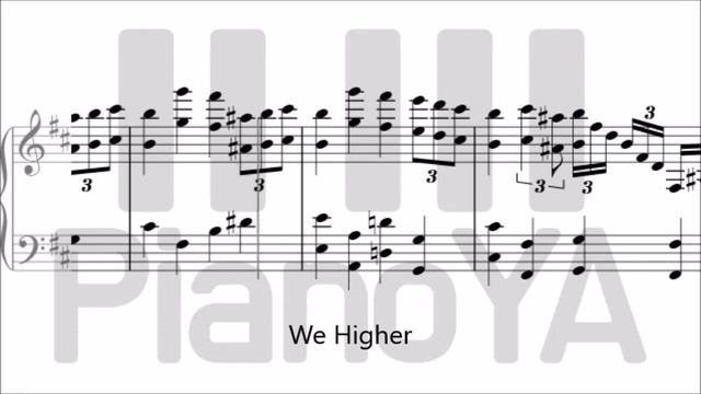 쇼미더머니11 - 위하여 (We Higher) Prod. GroovyRoom(그루비룸) Piano Cover Sheet Music 피아노 악보 смотреть онлайн