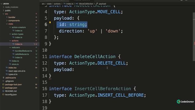 176. Action Interface Definitions | React with Typescript #react #typescript #javascript #learning смотреть онлайн