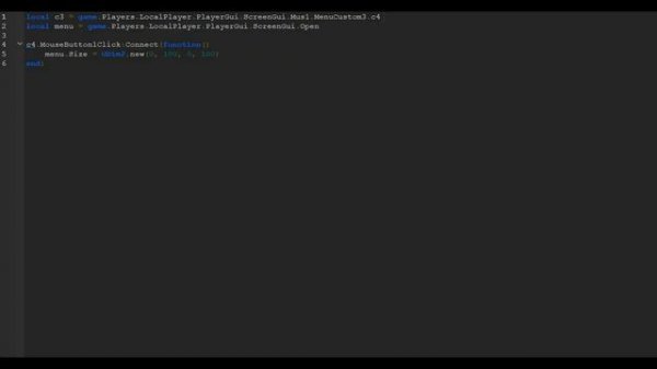 Roblox Studio Speed Script/GUI: Customization Menu Gui