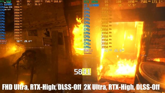 i5 12400F, RTX 3060, Kingston Fury Beast 16Gb (3200Mhz), Gigabyte B660M Gaming DDR4 смотреть онлайн