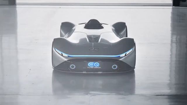 The Mercedes Vision EQ SIlver Arrow Has Arrived from the Future! | FIRST LOOK смотреть онлайн