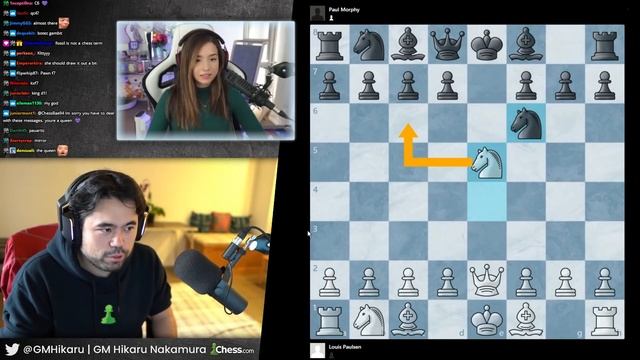 GMHikaru Teaches Pokimane A Lesson?! PogChamps 3?!