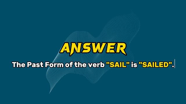 Conjugation English Verb to SAIL | SAIL Past Tense, Present, Future, Participle Form - V1 V2 V3 смотреть онлайн