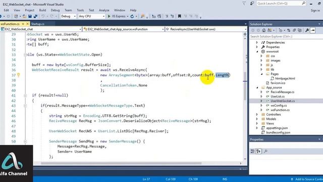 آموزش WebSocket - آموزش ساخت نرمافزار چت Chat دو طرفه به زبان ساده - قسمت 10 смотреть онлайн