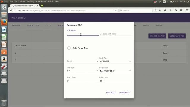 How to create or generate a PDF Document in SQLite MyAdmin - Android смотреть онлайн