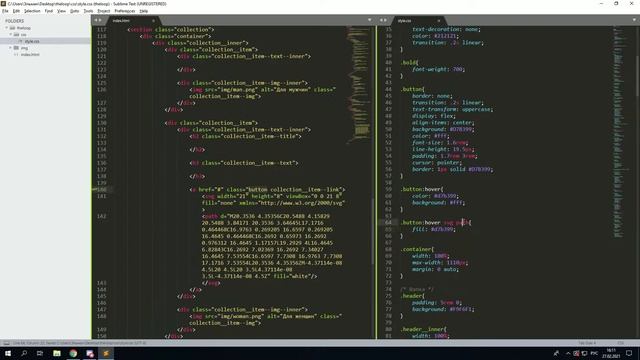 Ускоренная верстка сайта / Speed coding web site смотреть онлайн