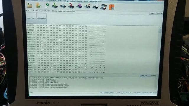 Ремонт блока SRS Renault Sandero2 2019г. 985106332R на базе процессора Renesas RH850 R7F7010133 смотреть онлайн