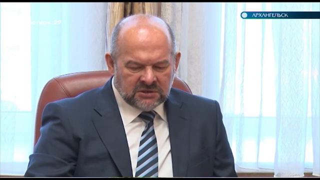 12.11.2019 Встреча губернатора с главой Верхнетоемского района смотреть онлайн