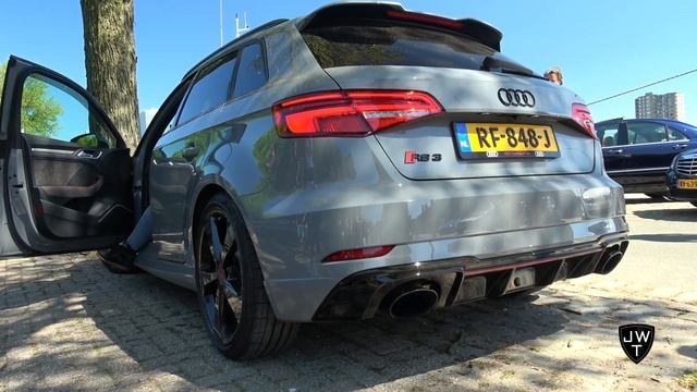 New 2018 Audi RS3 Sportback Exhaust SOUNDS! REVS & More! смотреть онлайн