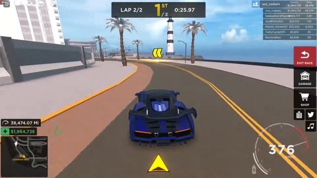48 sec! Downtown Race Legende Sentinel - Driving Simulator Roblox смотреть онлайн