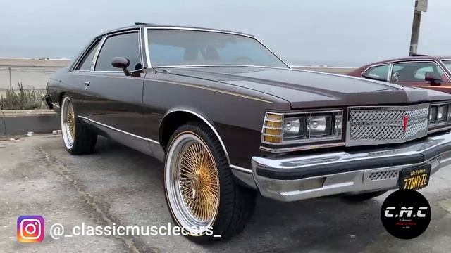 77 Pontiac Bonneville on Gold Ones and Vogues - Ocean Beach San Francisco, CA смотреть онлайн