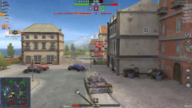 Tanks_Blitz: МАСТЕР на Т-100-ЛТ от Royale. смотреть онлайн