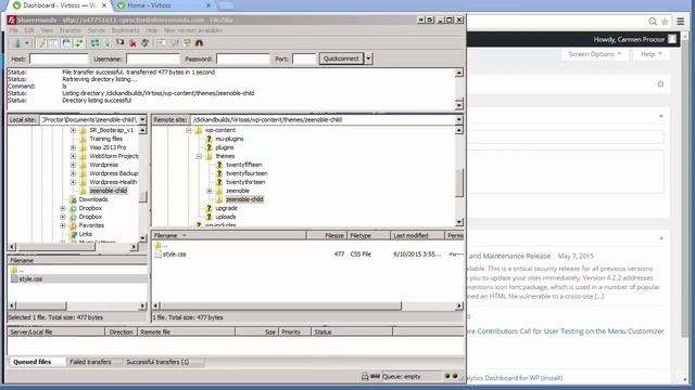 Wordpress Tutorial Create and Set Up a Child Theme смотреть онлайн