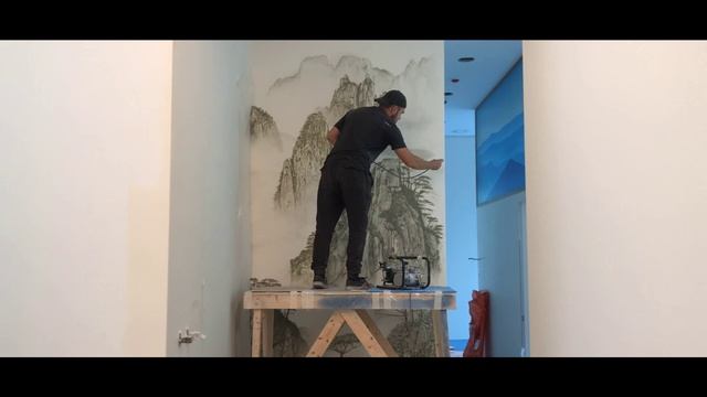 Аэрография. По мотивам китайской живописи.mp4 смотреть онлайн