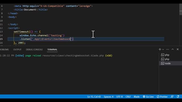 Lesson 21 Laravel Websockets смотреть онлайн