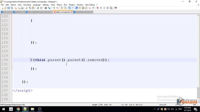 Raw Php Bangla Tutorial | ajax with table data 2 | Part 31 | Freelancer Nasim смотреть онлайн