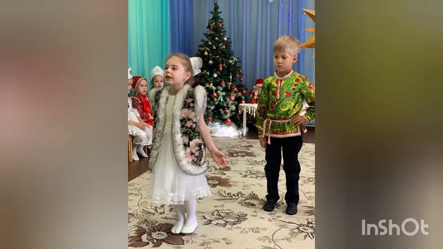 СВЯТКИ-КОЛЯДКИ. Старшая группа "Затейники", воспитатель Потапенко Е.И смотреть онлайн