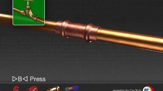 Пресс-фитинги для медных труб IBP смотреть онлайн