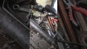 Ремонт рулевой рейки, разбираем рейку шевроле каптива 2.4