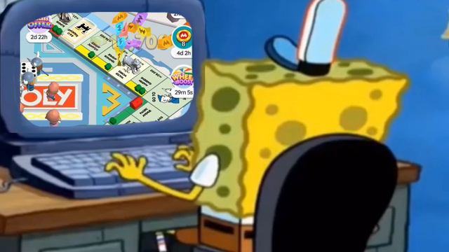 SpongeBob Playing Monopoly Go смотреть онлайн