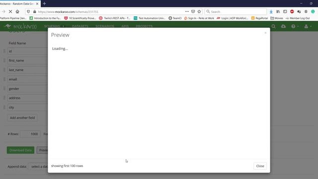 1. Test Data Generation || Mockaroo. смотреть онлайн
