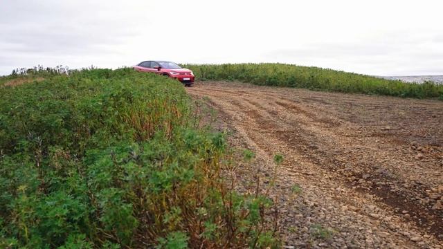 2023 Volkswagen ID.5 GTX 4MOTION | Pure Driving on gravel in Iceland смотреть онлайн