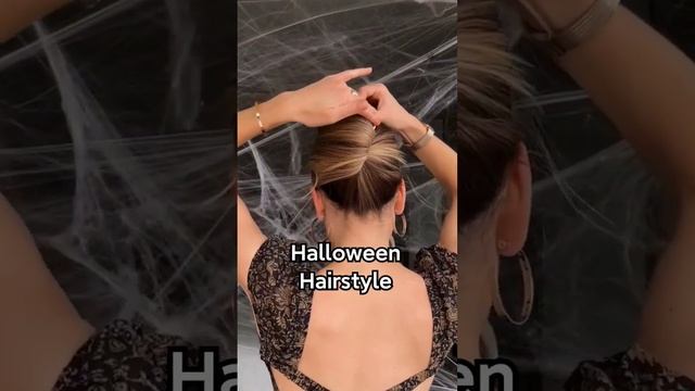 Halloween Hairstyle ? #diyhairstyle #hairstyle #hairtransformation #halloween2023 #halloween смотреть онлайн