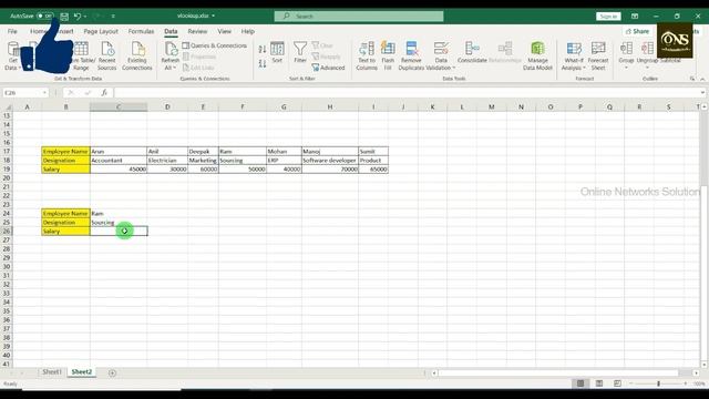 How to use HLookup in Excel in Hindi || Tutorial - 4 || Excel Tutorial смотреть онлайн