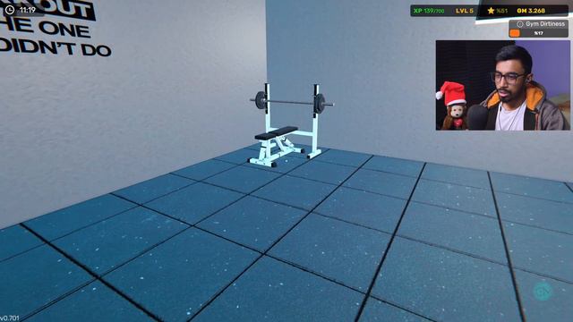 GYM SIMULATOR NEW UPATE | i HIRED HITMAN for my gym security смотреть онлайн