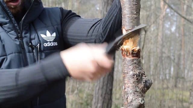 Строгание, рубка и батонинг ножами HOKUM и HAVOC Mr Blade