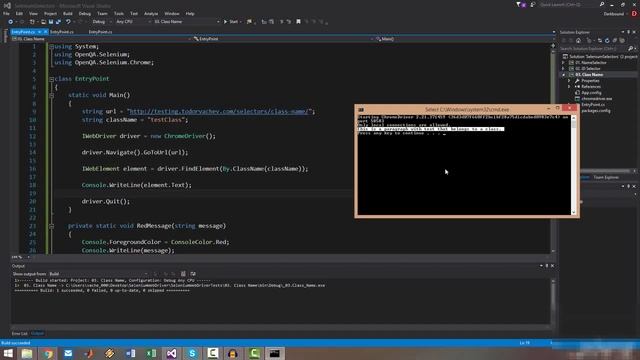 Chapter 4: Selenium WebDriver Element Selectors смотреть онлайн