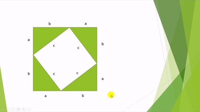 №2. Видеоурок по Microsoft PowerPoint 2013. Теорема Пифагора смотреть онлайн