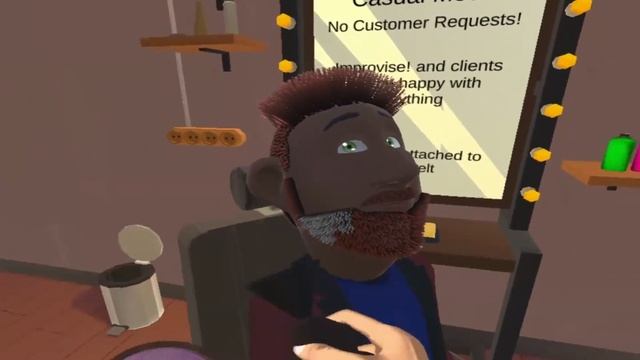 Barbershop Simulator VR смотреть онлайн