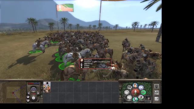 Hussars VS Arab Cavalry - Unit testing - Medieval 2 смотреть онлайн