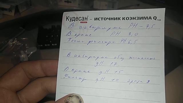 Тесты нилпа для аквариума