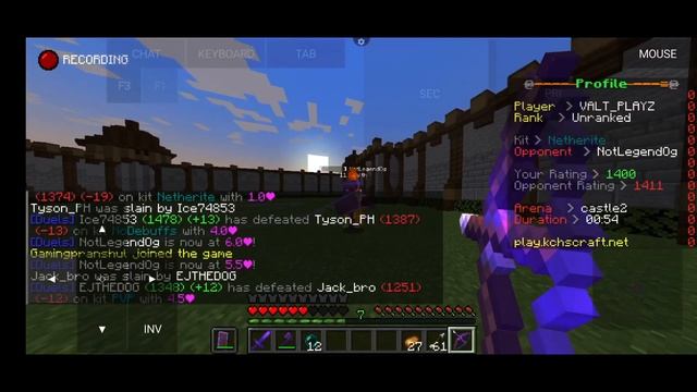 PVP MONTAGE:MINECRAFT || PVP ON POJAV LAUNCHER || CRACKED SERVER смотреть онлайн