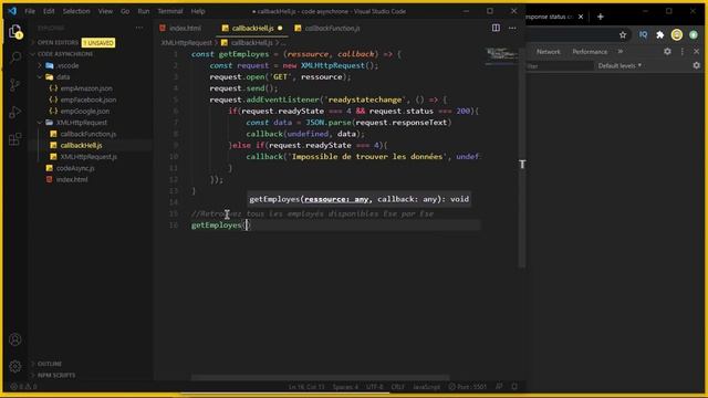 Code asynchrone avec JavaScript #06 comment peut-on faire usage de Callback hell avec javascript смотреть онлайн